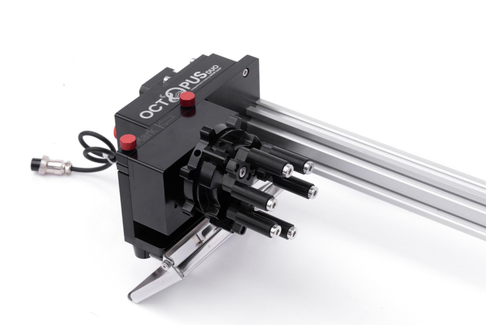 Octopus Duo 3.0 6-jaw chuck design left view